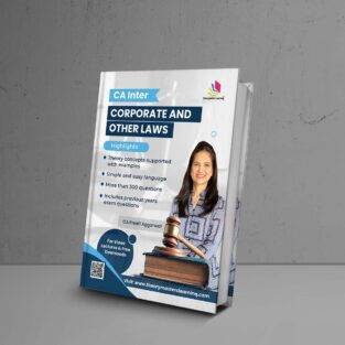 CA Inter Corporate and Other Laws Book By CA Preeti Aggarwal