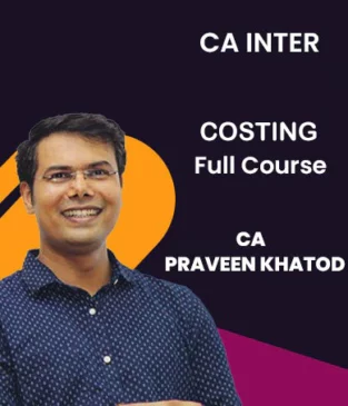 Video Lecture CA Inter Costing Full Course By CA Praveen Khatod