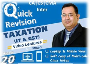 Video Lecture CA Inter Taxation (Quick Revision) By CA Yogendra Bangar