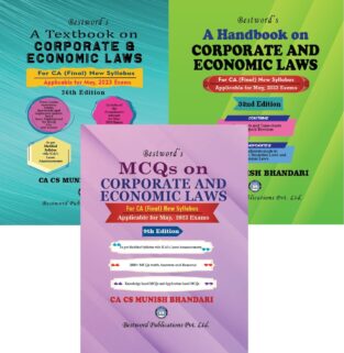 Bestword CA Final Law Textbook Handbook MCQ s Book Munish Bhandari