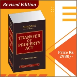 Premier’s Transfer of Property Act By Sohini Edition 2022