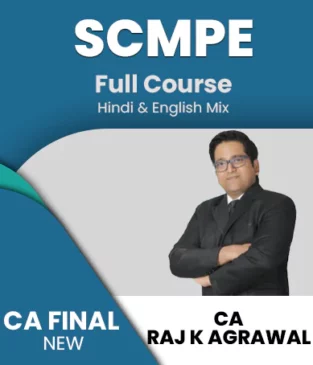 Video Lecture CA Final SCMPE New Syllabus By CA Raj K Agrawal