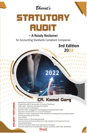Bharat Statutory Audit A Ready Reckoner By CA. Kamal Garg