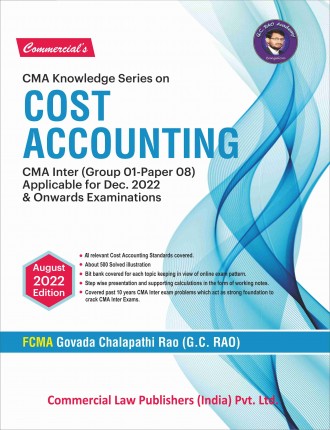 Commercial CMA Knowledge Series On Cost Accounting By G.C. Rao