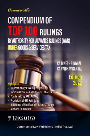 Commercial Compendium of Top 100 Rulings By CA Dinesh Singhal