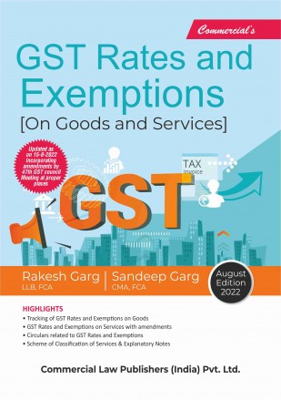 GST Rates & Exemptions (On Goods & Service) By Rakesh Garg
