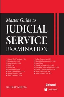 Master Guide to Judicial Service Examinations By Gaurav Mehta