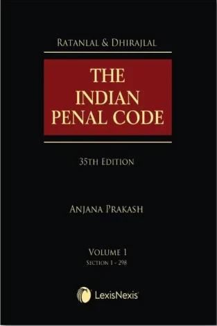 Lexis Nexis The Indian Penal Code By Ratanlal & Dhirajlal