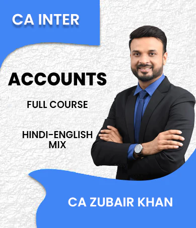 Video Lecture CA Inter Accounts Regular Batch By CA Zubair Khan