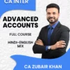 Video Lecture CA Inter Advanced Accounts Regular By CA Zubair Khan