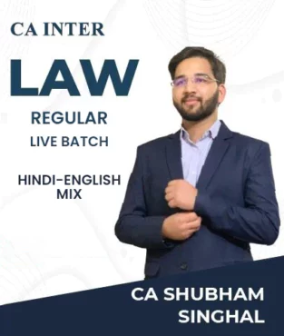Video Lectures CA Inter Law Regular Live Lectures By CA Shubham Singhal