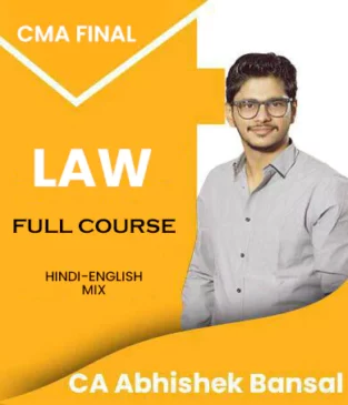 Video Lecture CA Final CMA Final Law Full Course By CA Abhishek Bansal