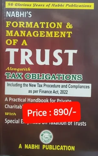 Nabhi Formation & Management of a Trust Along with Tax Obligations
