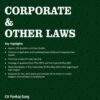 Taxmann CA Inter Cracker Corporate and Other Laws New By Pankaj Garg