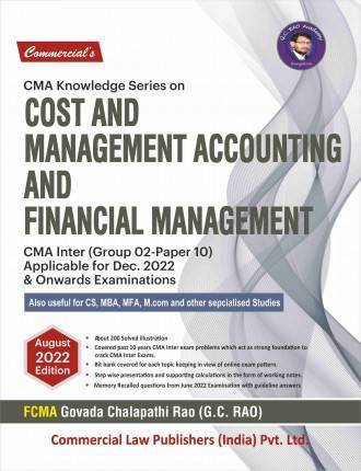 Commercial CMA Knowledge Series On Cost Accounting By G.C. Rao
