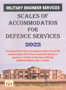 Puri Publication Scales of Accommodation for Defence Services 2022