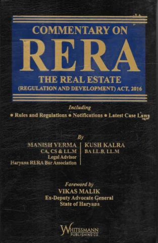 Whitesmann’s Commentary on RERA by Manish Verma and Kush Kalra