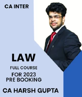Video Lecture CA Inter Law Full Course By CA Harsh Gupta