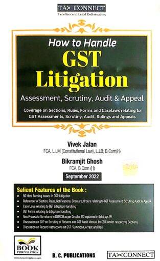 BC How To Handle GST Litigation By Vivek Jalan and Bikramjit Ghosh