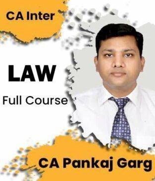 Video Lecture CA Inter Law Economical Batch By CA Pankaj Garg