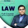 Video Lecture CA Final Law Full Course New By Sanidhya Saraf