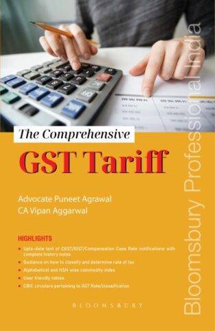 Bloomsbury The Comprehensive GST Tariff By Puneet Agrawal