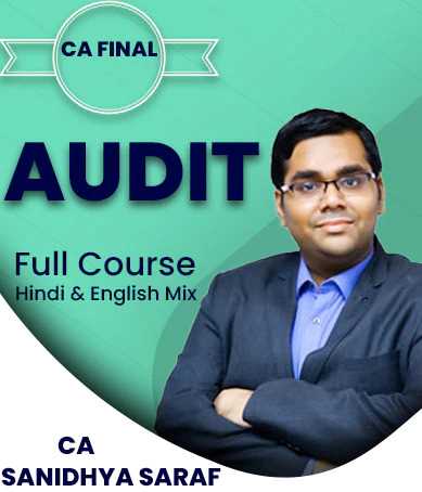 Video Lecture CA Final Audit Full Course New By Sanidhya Saraf