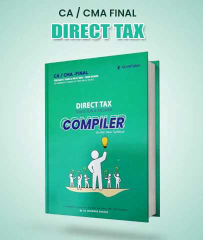 CA Final Direct Tax Compact Compiler Bhanwar Borana May 2023