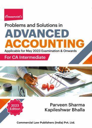 Commercial CA Inter Advanced Accounting By Parveen Sharma May 23