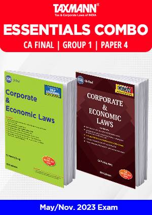 Taxmann CA Final Laws Main Book and Cracker Pankaj Garg May 23