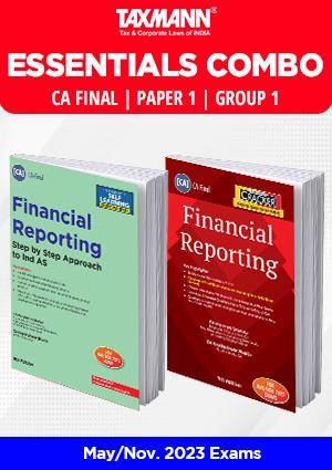 Taxmann CA Final FR Study Material & Cracker Parveen Sharma May 23