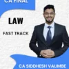 Video Lecture CA Final Law (Fastrack Batch) By CA Siddhesh Valimbe