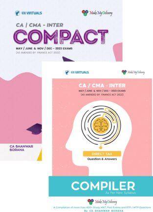 CA Inter Direct Tax Compact Q/A Compiler By Bhanwar Borana May 23