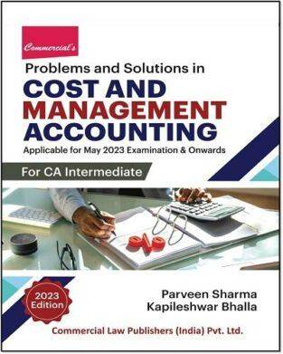 CA Inter P/S Cost & Management Accounting By Parveen Sharma