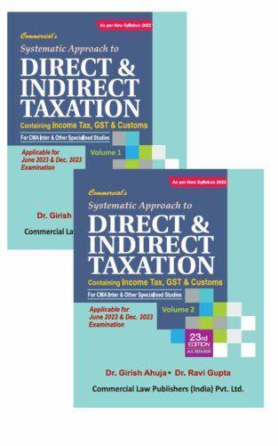 Commercial Direct & Indirect Taxation Girish Ahuja Ravi Gupta
