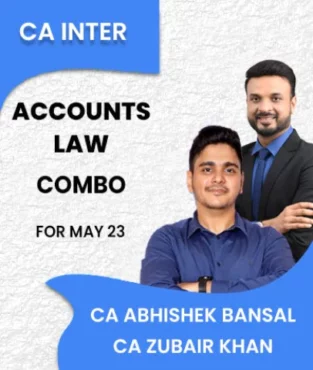 Video Lectures CA Inter Combo Account and Law May 2023