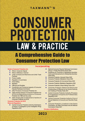 Taxmann Consumer Protection Law & Practice By Taxmann
