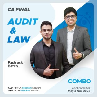 CA Final Audit and Law (Fastrack Batch) By CA Aakash Kandoi