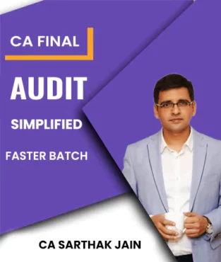  CA Final Audit SIMPLIFIED Faster Batch By CA Sarthak Jain
