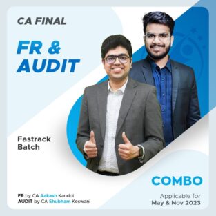 CA Final FR and Audit (Fastrack Batch) By CA Aakash Kandoi