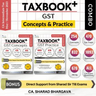Tax book (GST Concepts & Practice By CA Sharad Bhargava