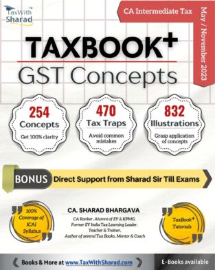 TaxBook GST Concepts Tax Traps By Sharad Bhargava
