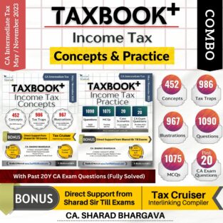 Tax book Income Tax Concepts & Practice By CA Sharad Bhargava
