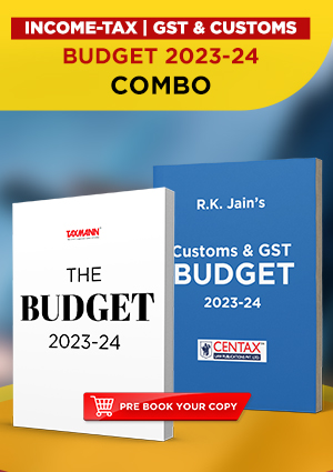 Taxmann Combo Income-tax GST & Customs Budget 2023-24