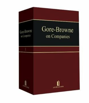 Lexis Nexis Gore-Browne on Companies (4 Volumes) – Indian Reprint