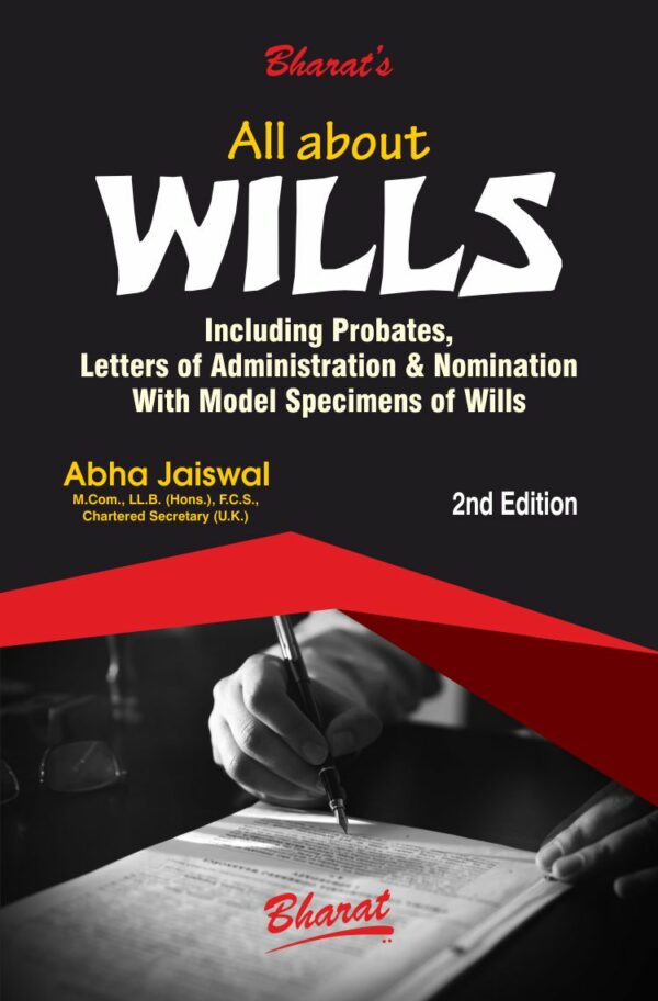 Bharat All about WILLS By Abha Jaiswal Edition 2023