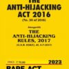 Commercial Anti Hijacking Act 2016 Bare Act Edition 2023