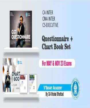 CA Inter GST Questionnaire and Charts By CA Vishal Bhattad