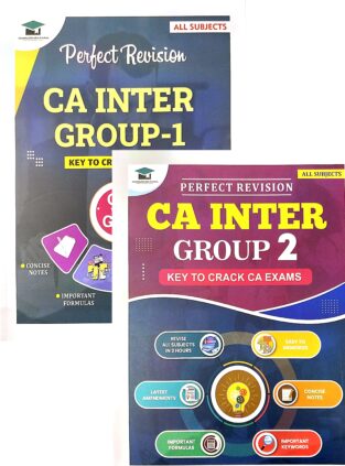 CA Inter Group 1 and 2 Perfect Revision Book By Chandan Poddar