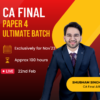 Video Lecture CA Final Law Ultimate Batch By Shubham Singhal